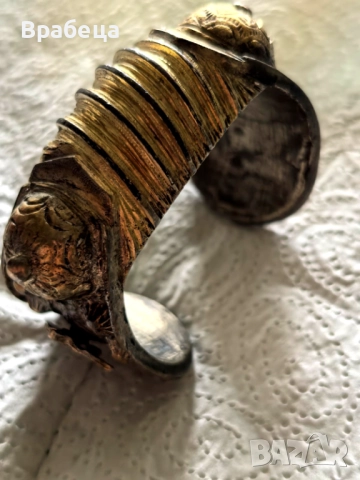 Рядка възрожденска гривна. Кубалия, снимка 6 - Антикварни и старинни предмети - 51704483