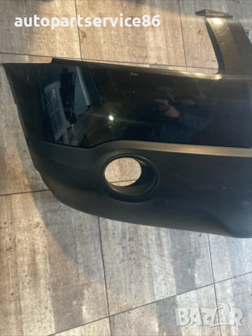 Предна броня черна за Nissan Qashqai 2.0 бензин (2010) 62022Jd00H, снимка 2 - Части - 54365084