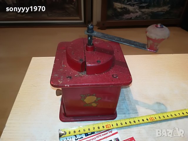 РЕТРО МЕЛНИЦА-ГОЛЯМА ОТ ГЕРМАНИЯ 2911221523, снимка 13 - Антикварни и старинни предмети - 38840152