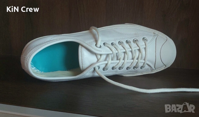 Converse Jack Purcell unisex обувки от кожа - номер 41, снимка 7 - Кецове - 53972433