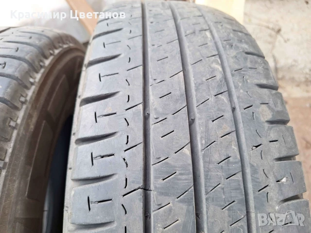 6бр. запазени летни гуми Michelin Agilis 195/75 R16С, снимка 2 - Гуми и джанти - 51209042