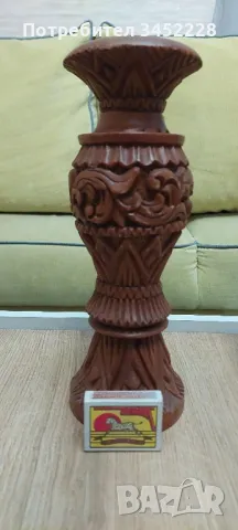 дърворезба отлична за колекционери височина 26см , снимка 5 - Антикварни и старинни предмети - 49131701