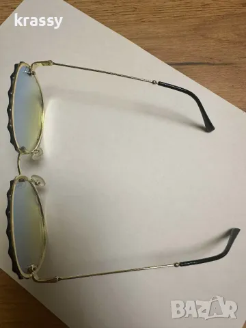 НОВИ дамски слънчеви очила без рамка с интересни стъкла, снимка 3 - Слънчеви и диоптрични очила - 49464789