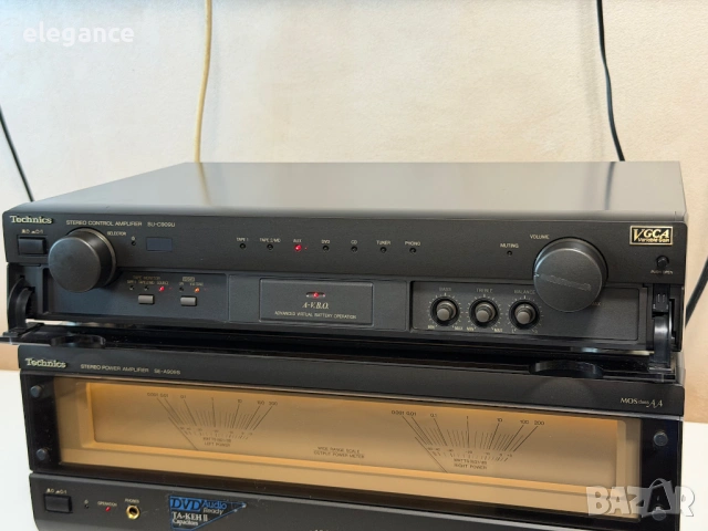 Усилвател Technics SU-C909U и SE-A909S + оригинално дистанционно , снимка 6 - Ресийвъри, усилватели, смесителни пултове - 53939528