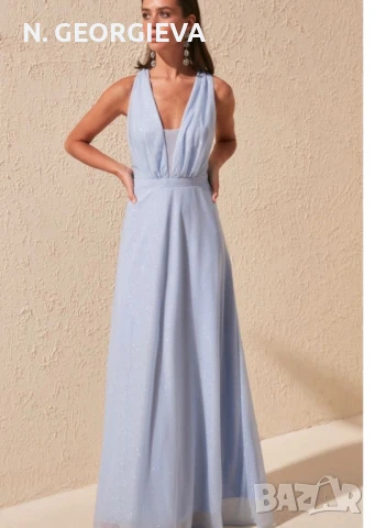 Вечерна дамска рокля Trendyol, снимка 1