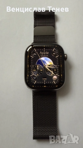 Apple Watch GPS + Cellular , цвят метално сиво, каишка метален графит с оригинална кутия, снимка 6 - Смарт часовници - 52672073