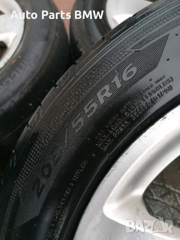 Алуминиеви джанти 16 цола за Mercedes с гуми 5 х 112 мм Джанти Мерцедес, снимка 7 - Гуми и джанти - 44573240