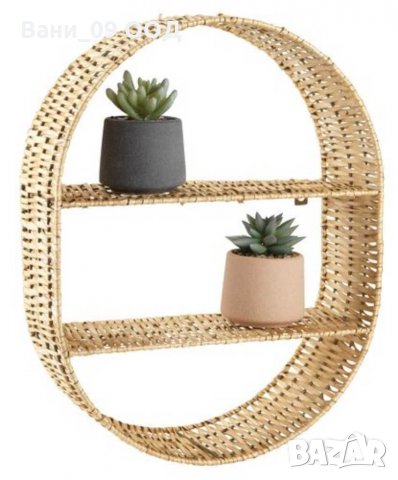 Плетен рафт от върба, снимка 3 - Етажерки - 31862367