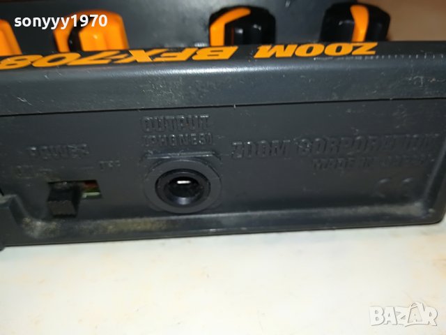 ZOOM BFX-708 BASS EFFECT PROCESSOR-FRANCE L0211220840, снимка 13 - Ресийвъри, усилватели, смесителни пултове - 38530559