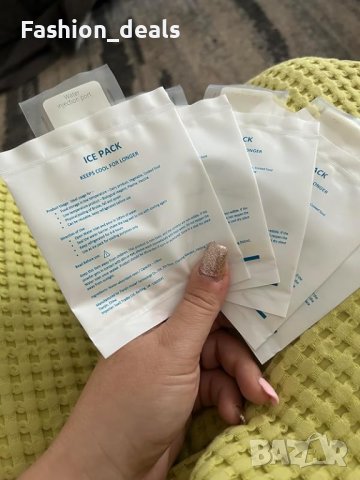 Нови 5 броя Леки ледени пакети многократна употреба Съхранение храна охладане, снимка 9 - Други стоки за дома - 42595916