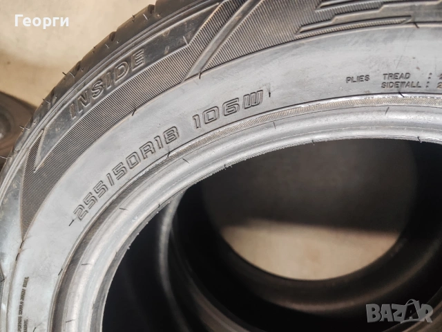 4бр.летни гуми 255/50/18 Falken, снимка 5 - Гуми и джанти - 53931190