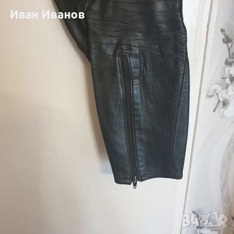 Мъжки кожен Мото панталон POLO   размер 50-С-М, снимка 13 - Панталони - 40427491