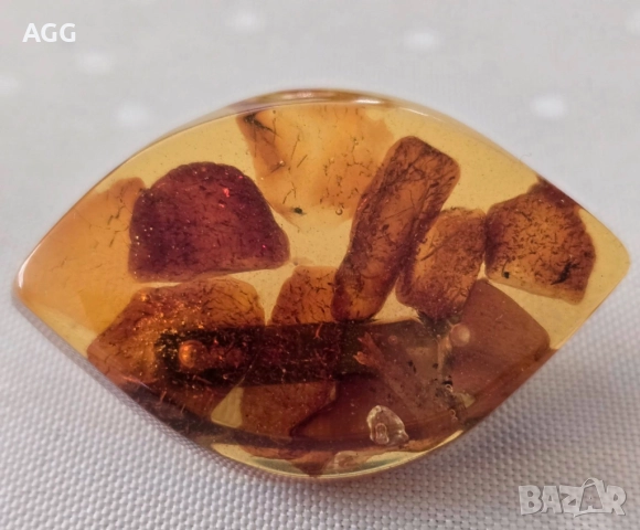 Ретро руска брошка, снимка 3 - Други - 38320624