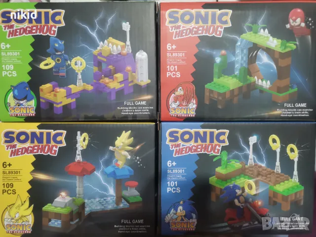 101 109 части конструктор лего Соник Sonic 
