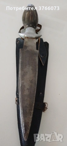 Стара кама с кожена кания , снимка 7 - Колекции - 54233925