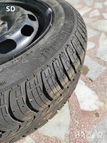 Желязна джанта + резервна гума FORD FIESTA , снимка 3 - Гуми и джанти - 47740530