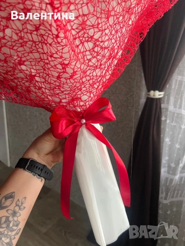 Букет със 101 вечни рози! ❤️‍🔥, снимка 3 - Подаръци за жени - 53967390