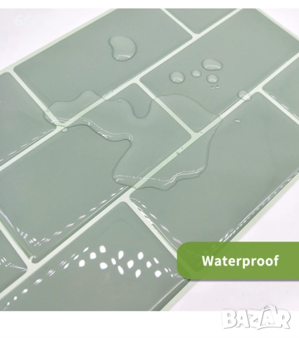 10 броя самозалепващи се стикери за гръб на кухня/баня. , снимка 3 - Други - 52910867