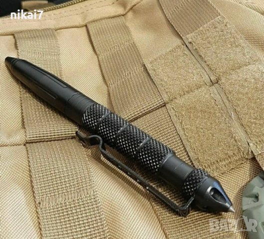 тактическа химикалка куботан върха чупи стъкла самозащита раница чанта, снимка 11 - Екипировка - 37621348