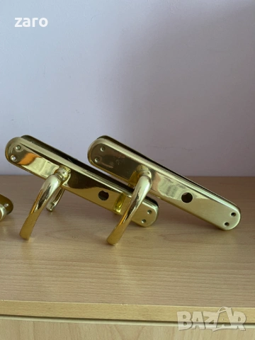 Дръжки за врата, цвят злато, снимка 3 - Интериорни врати - 54041009