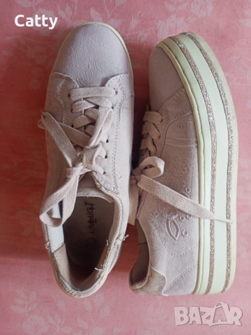 Дамски розови маратонки , снимка 7 - Маратонки - 52673120