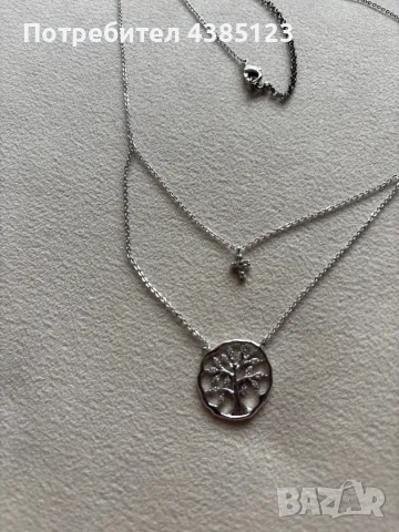 Колие с камъни swarovski, снимка 2 - Колиета, медальони, синджири - 49325714