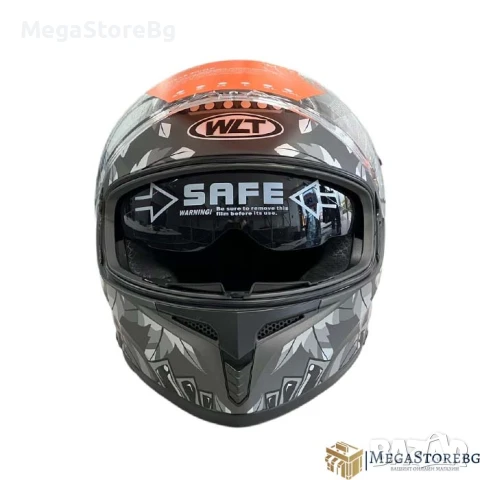 Каска за мотор 108 - размер XL - Matt Grey 4, снимка 2 - Аксесоари и консумативи - 50576804