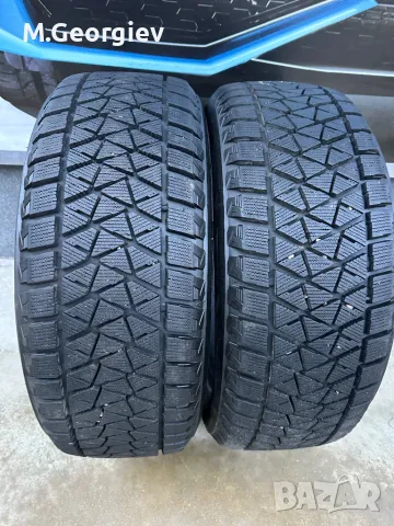 4бр. ПОЧТИ НОВИ ЗИМНИ ГУМИ  BRIDGESTONE BLIZZAL 235/55/R18 100T -8мм., снимка 7 - Гуми и джанти - 48289570