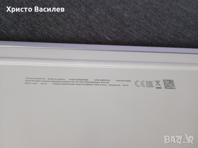 HP Chromebook 14a-na0052nd

, снимка 6 - Лаптопи за работа - 44698895