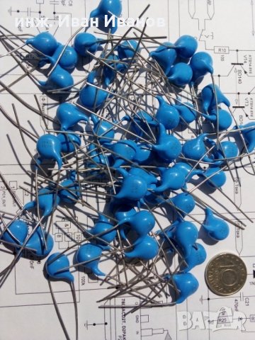 Високоволтови кондензатори 150pF/15kV (15 000V), снимка 2 - Друга електроника - 31211367