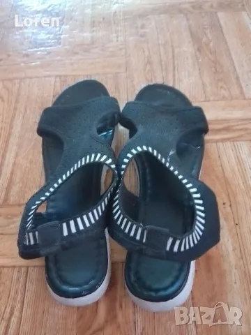 Подарявам!Сандали от плат , снимка 4 - Сандали - 49706645