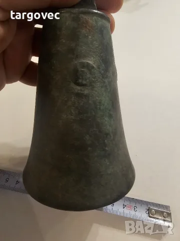 Масивен старинен Чан хлопка звънец , снимка 2 - Антикварни и старинни предмети - 56437397