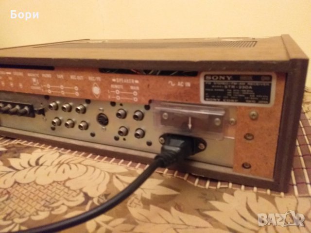 SONY STR-230A  Стерео ресийвър, снимка 11 - Ресийвъри, усилватели, смесителни пултове - 30901751