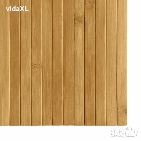 vidaXL Параван за стая, бамбук, цвят натурален, ширина 250 см, височина 165 см, снимка 7 - Паравани - 56146319