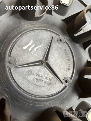 капак за централна капачка на колело 16 инча за Mercedes W906 Sprinter (2006-2012) A9064010025, снимка 2 - Части - 54205160