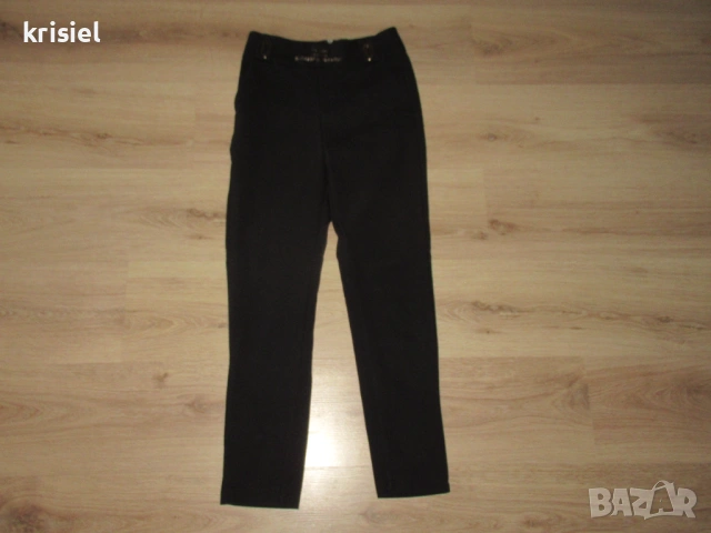  ELISABETTA FRANCHI--СТРАХОТЕН ПАНТАЛОН С ЕМБЛЕМА--XS номер, снимка 2 - Панталони - 53969553