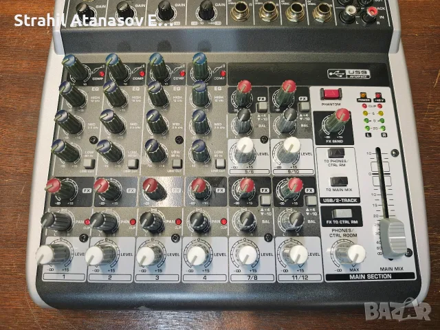 Behringer Xenyx Q1202USB Mixer, снимка 5 - Ресийвъри, усилватели, смесителни пултове - 55721835