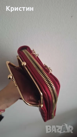 Малка дамска чанта тип пормоне, снимка 3 - Чанти - 52333188