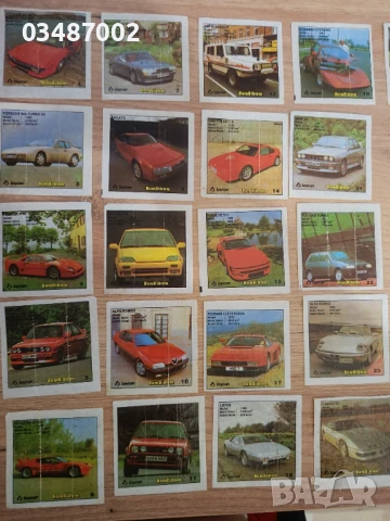 Две серии картинки от дъвки Bombibom , снимка 3 - Колекции - 50671067