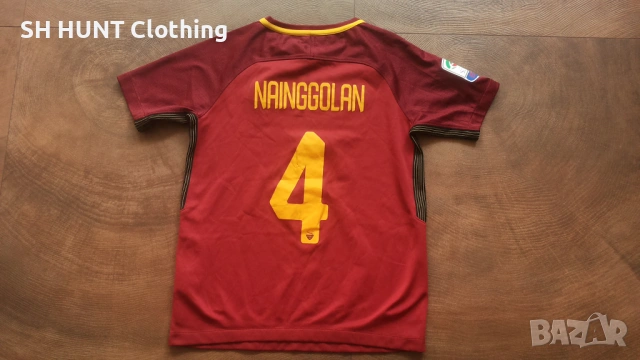 NIKE AC ROMA NAINGGOLAN Kids Footbal T-Shirt Размер 10-12 г / 137-147 см детска футболна 46-67, снимка 2 - Детски тениски и потници - 53214202