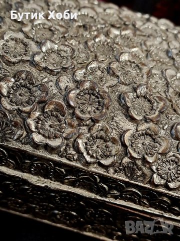 Винтидж японска метална кутия , снимка 5 - Антикварни и старинни предмети - 39479229