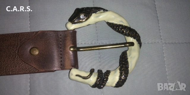 Кожен колан Rino Leather - Made in Italy, снимка 4 - Колани - 52583477