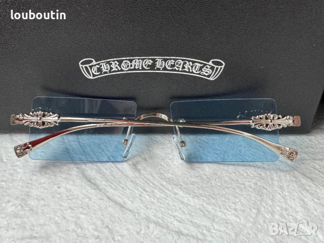 CHROME HEARTS мъжки слънчеви очила, снимка 9 - Слънчеви и диоптрични очила - 44749686