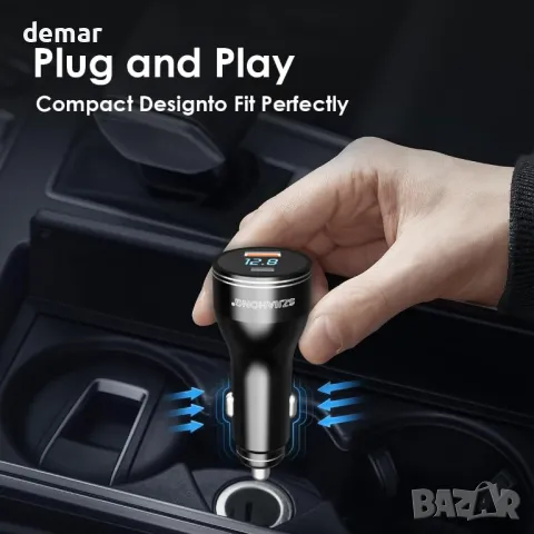 Starlink Мини адаптер за запалка за кола 175 W Starlink Мини зарядно за кола Захранване 12V-24V, снимка 4 - Друга електроника - 49312592