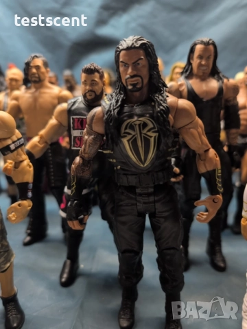 Екшън фигурки от лична колекция WWE Mattel Jakks разпродажба elite basic , снимка 9 - Фигурки - 49985381