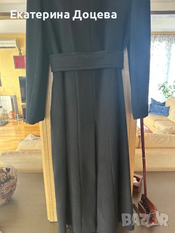 Черно палто Betty Barclay, снимка 5 - Палта, манта - 48763249