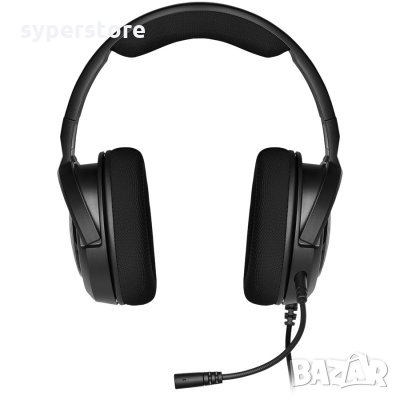 Слушалки с микрофон Corsair HS35, CA-9011195-EU, STEREO Gaming Headset, Carbon
