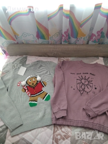 Зимни блузи 152 р., снимка 2 - Детски Блузи и туники - 51853459