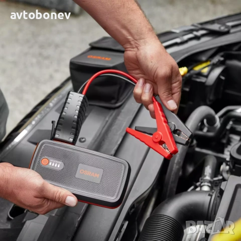 Устройство за бързо стартиране(booster/jump starter) OSRAM BATTERYstart 300(OBSL300), снимка 6 - Аксесоари и консумативи - 53248337