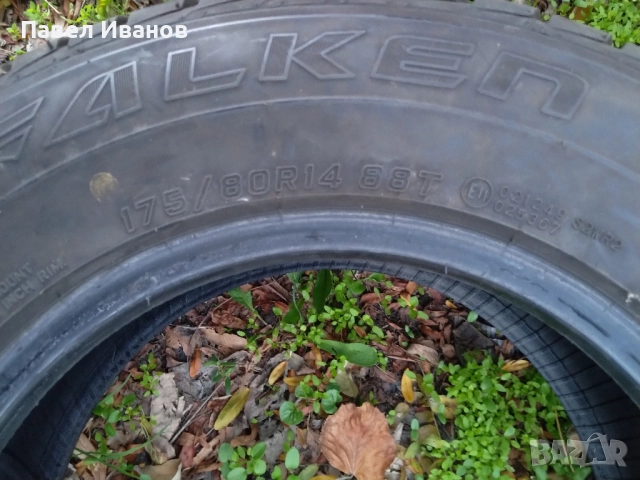 4 зимни гуми 175/80 R14 – SEMPERIT & FALKEN – ДОТ 2019–2020, снимка 7 - Гуми и джанти - 52311046